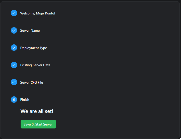 Uruchamianie serwera